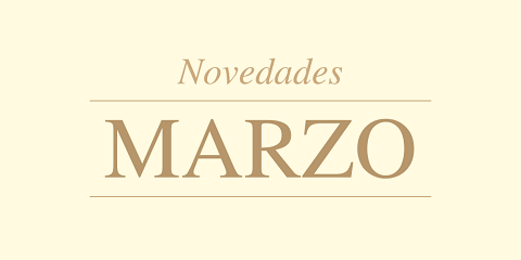 Novedades marzo