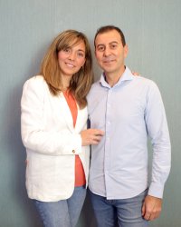Elisa Molina y Francisco Huerta